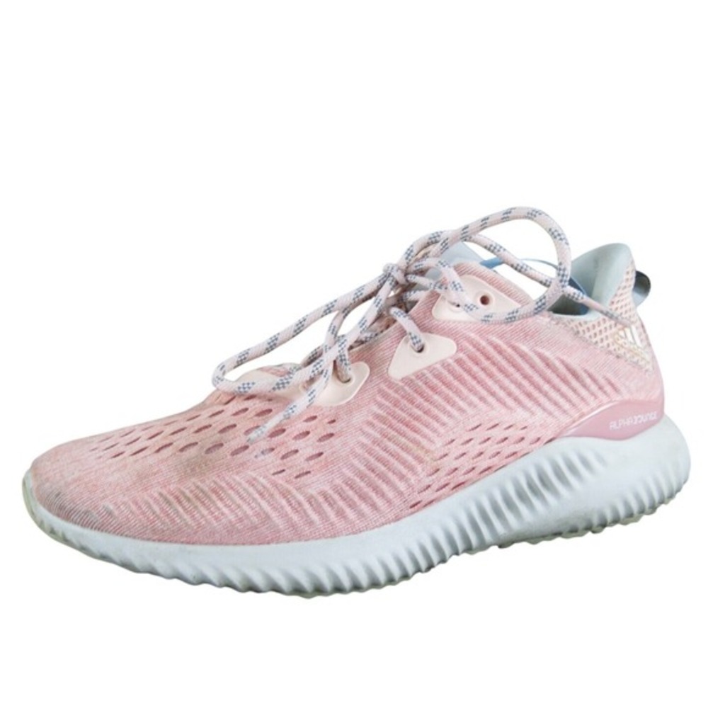 adidas Women's Alpha Bounce Sneaker Pink Synthetic Sz 6.5‎ Medium  Used 2025